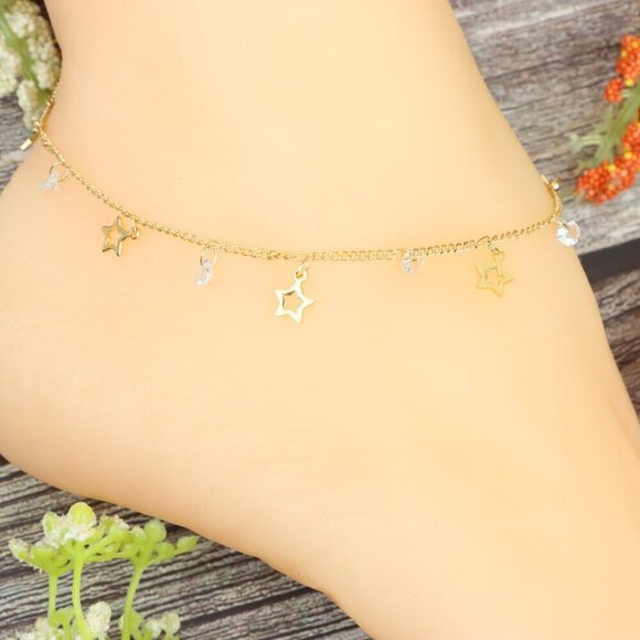"Elegant Handmade Anklet – Delicate Jewelry for Women, MAR091514 - Picture 3 of 10